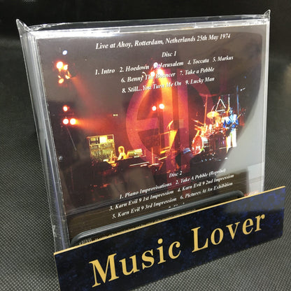 EMERSON, LAKE &amp; PALMER / RÓTERDAM 1974 (2 CD)