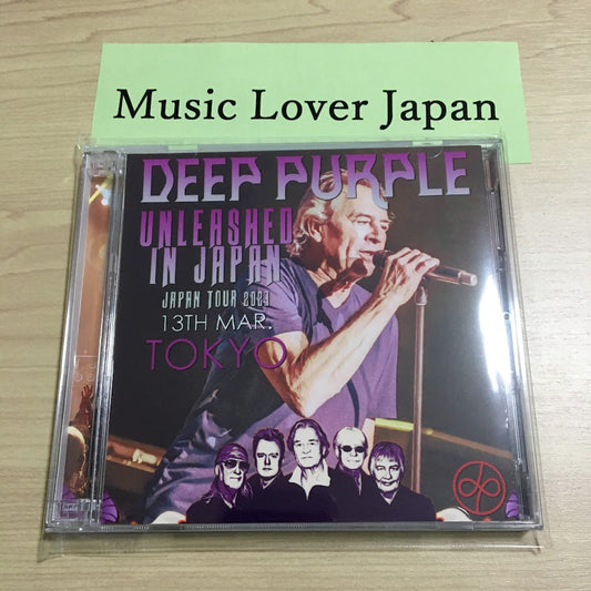 Deep Purple / Unleashed In Japan Tour 2023 (2CDR) Nippon Budokan Tokyo