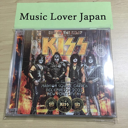 KISS / End of the Road World Tour 2023 Final NY Last show Soundboard (2CDR)