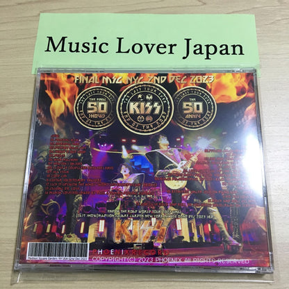 KISS / End of the Road World Tour 2023 Final NY Last show Soundboard (2CDR)
