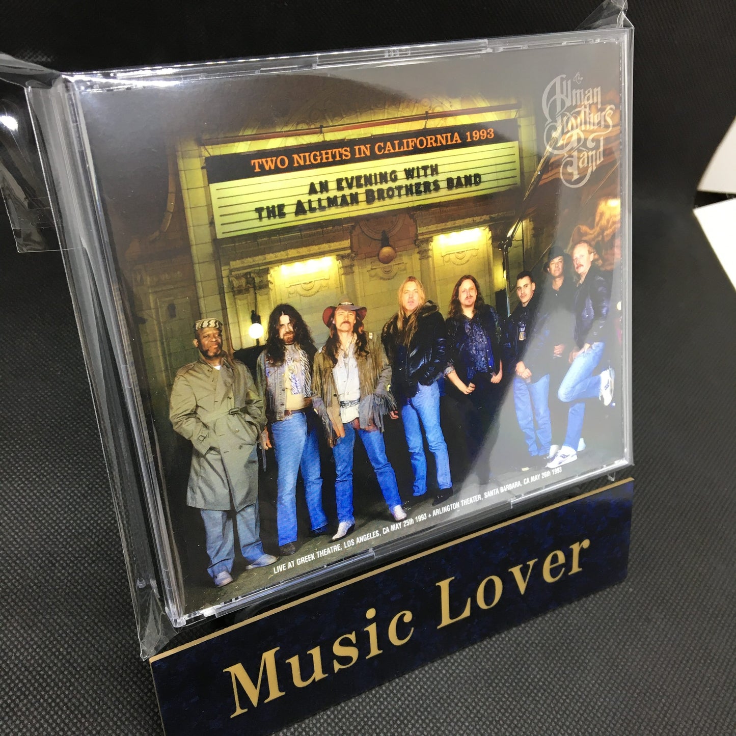 THE ALLMAN BROTHERS BAND / DUE NOTTI IN CALIFORNIA 1993 (5CDR)