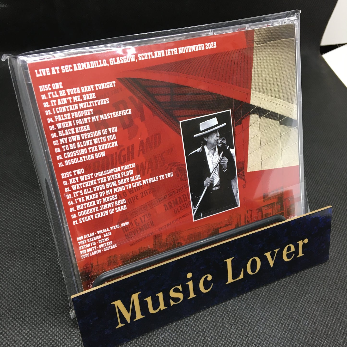 BOB DYLAN / GLASGOW 2025 1ST NIGHT (2CDR)