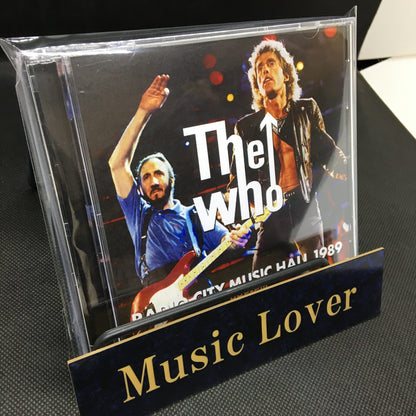 THE WHO / RADIO CITY MUSIC HALL 1989 PRE-FM STEREO SOUNDBOARD (2CDR)