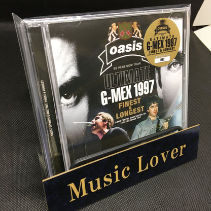 OASIS / ULTIMATE G-MEX 1997 FINEST & LONGEST STEREO SOUNDBOARD (2CD)