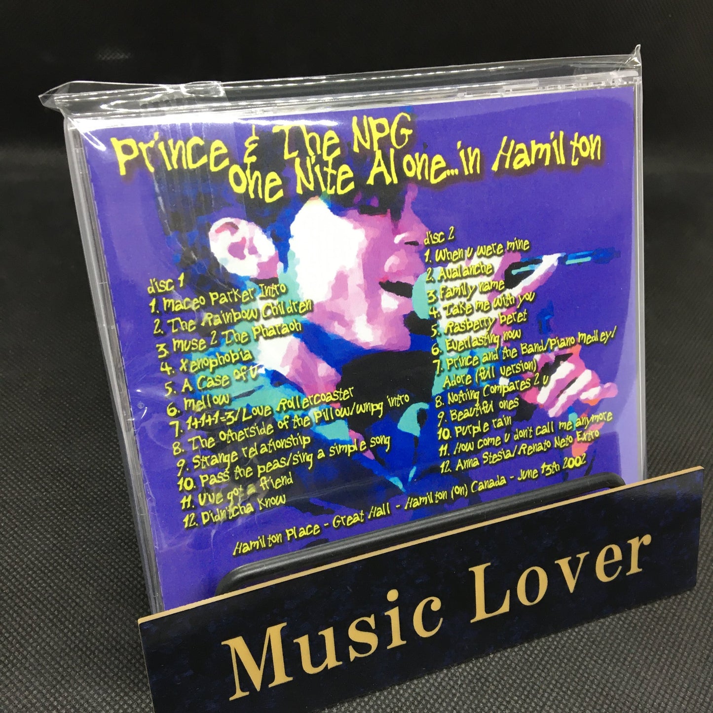 PRINCE / One Nite Alone... In Hamilton (2CDR)