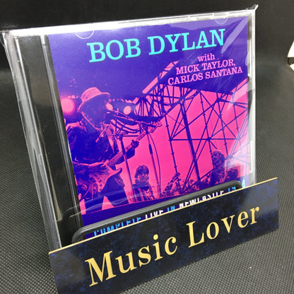 BOB DYLAN con MICK TAYLOR, CARLOS SANTANA / EN DIRECTO COMPLETO EN NEWCASTLE 1984 (2CDR)