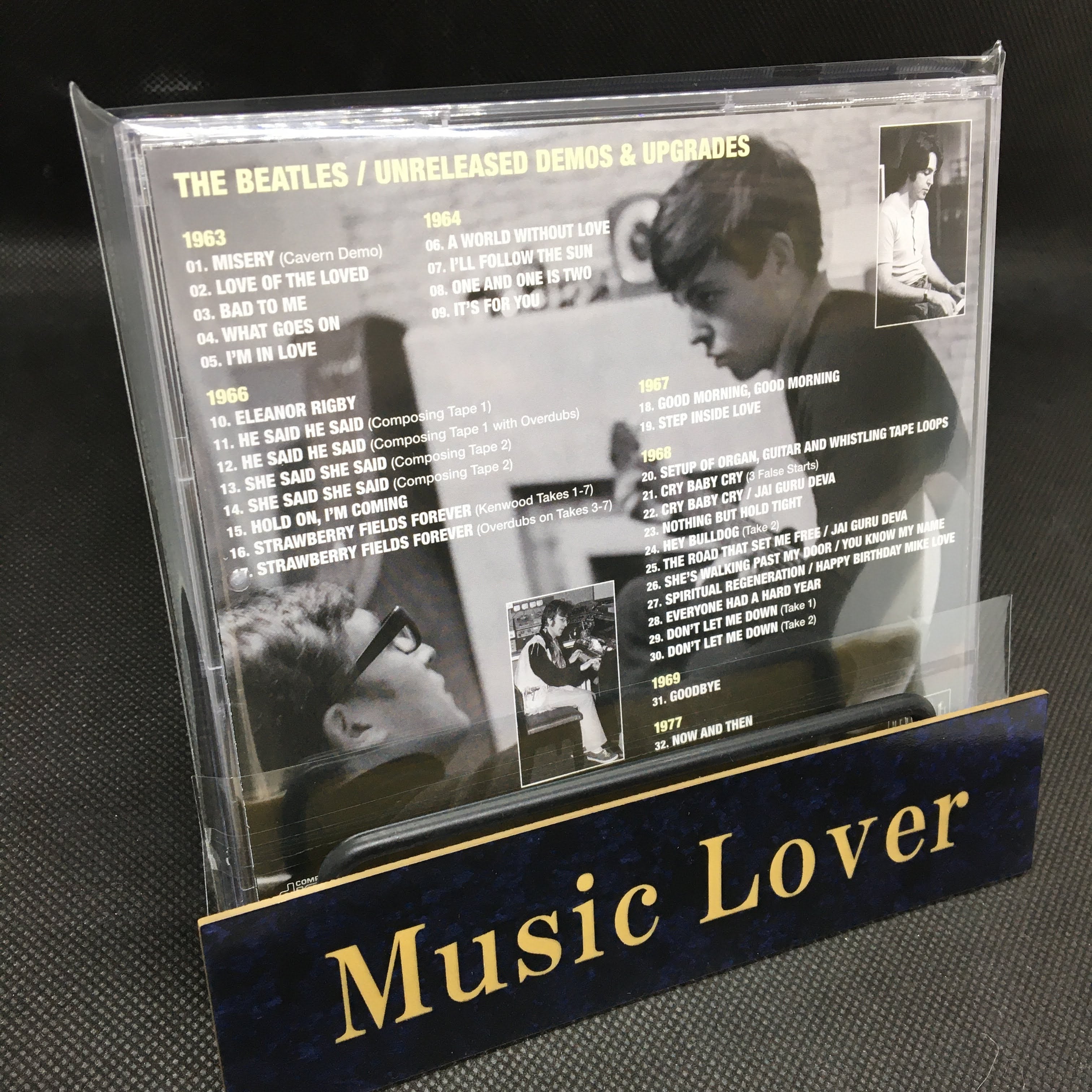 THE BEATLES / UNRELEASED DEMOS & UPGRADES (1CD) – WORLD MUSIC LOVER