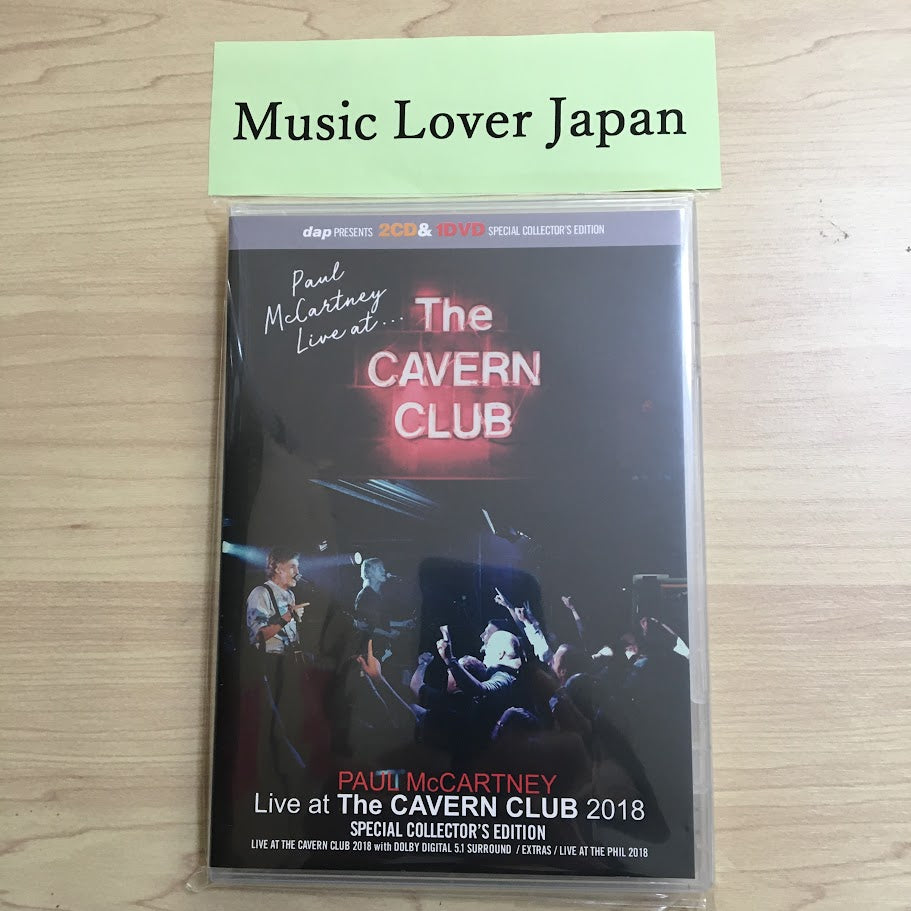 PAUL McCARTNEY / Live at The CAVERN CLUB 2018 [2CD/1DVD+1BLURAY]