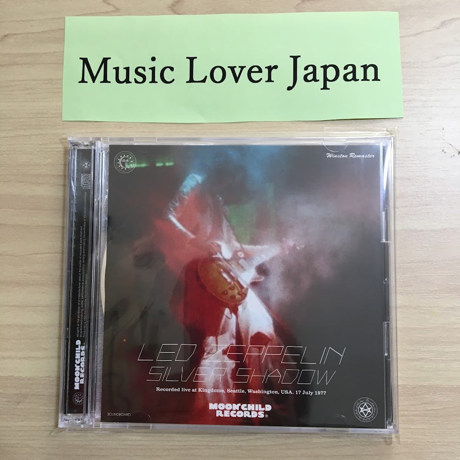 Led Zeppelin Silver Shadow 1977 Winston Remaster 3CD Moonchild Soundboard