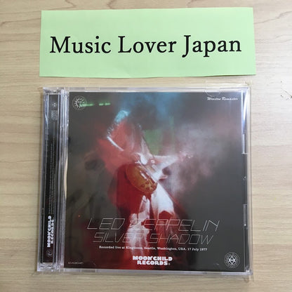 Led Zeppelin Silver Shadow 1977 Winston Remaster 3CD Moonchild Soundboard