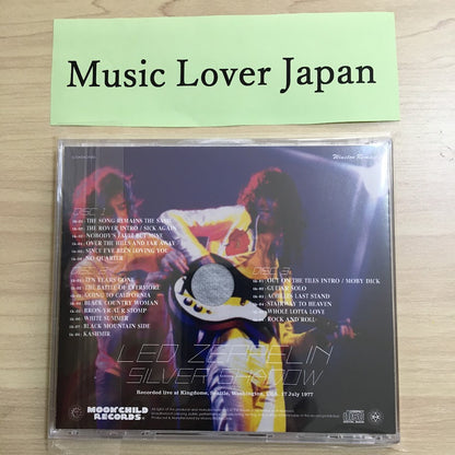 Led Zeppelin Silver Shadow 1977 Winston Remaster 3CD Moonchild Soundboard