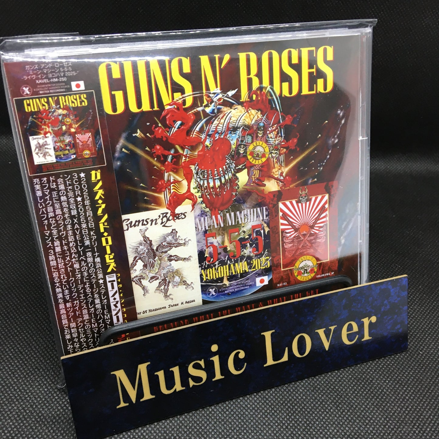 GUNS N' ROSES / Mean Machine 5-5-5 Live in Yokohama 2025 Limited Set (3CDR with 1DVDR)