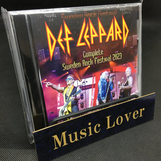 DEF LEPPARD / COMPLETE SWEDEN ROCK FESTIVAL 2023 SOUNDBOARD (2CDR)
