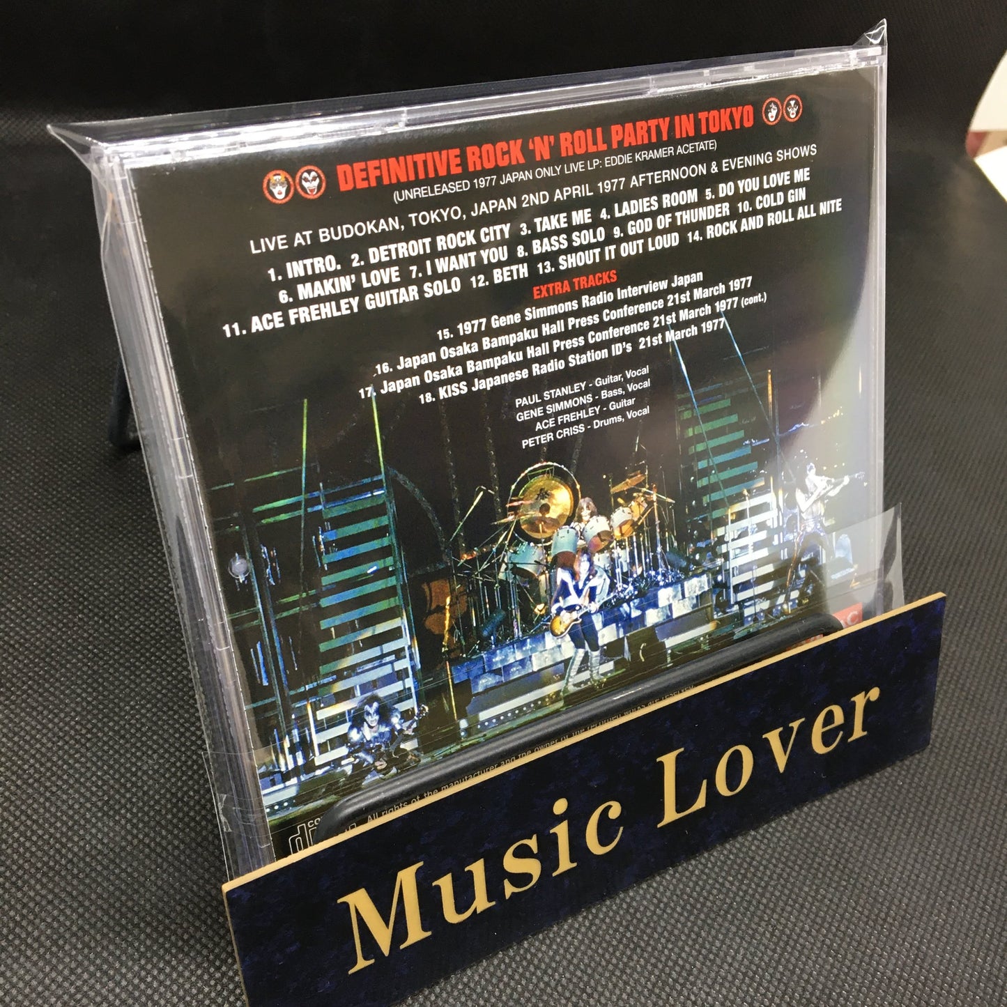 KISS / DEFINITIVE ROCK 'N ROLL PARTY IN TOKYO STEREO SOUNDBOARD (1CD)