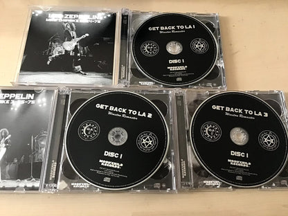 Led Zeppelin Get Back To LA 1 & 2 & 3 1975 3 Set 9CD Moonchild