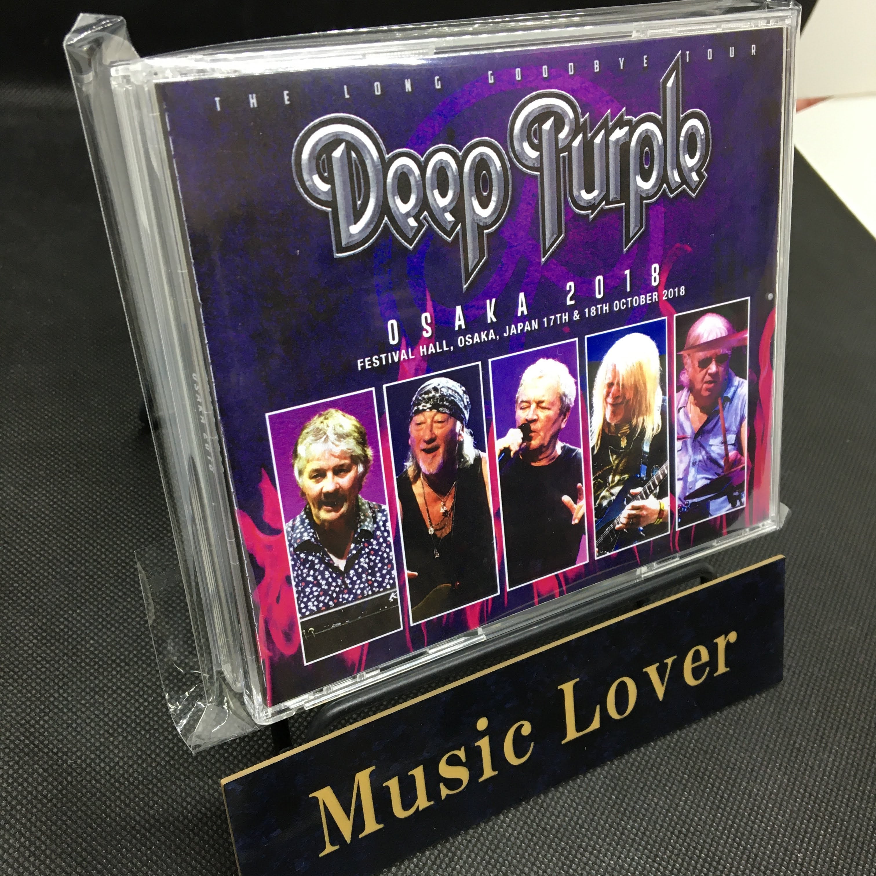 DEEP PURPLE / OSAKA 2018 (4CDR) – WORLD MUSIC LOVER