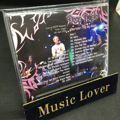 DEEP PURPLE / Wherever I Lay My Shoes… Japan tour 2009 Nagoya (2CDR)