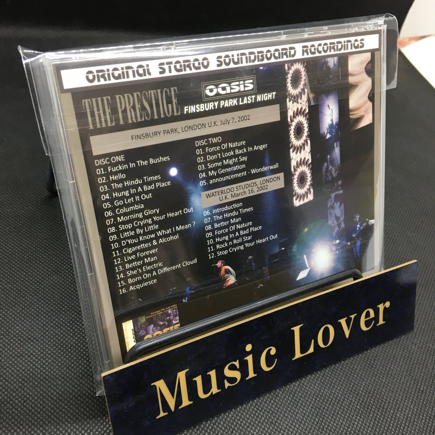 OASIS / 2002 PRESTIGE - FINSBURY LAST NIHGT (2CD)