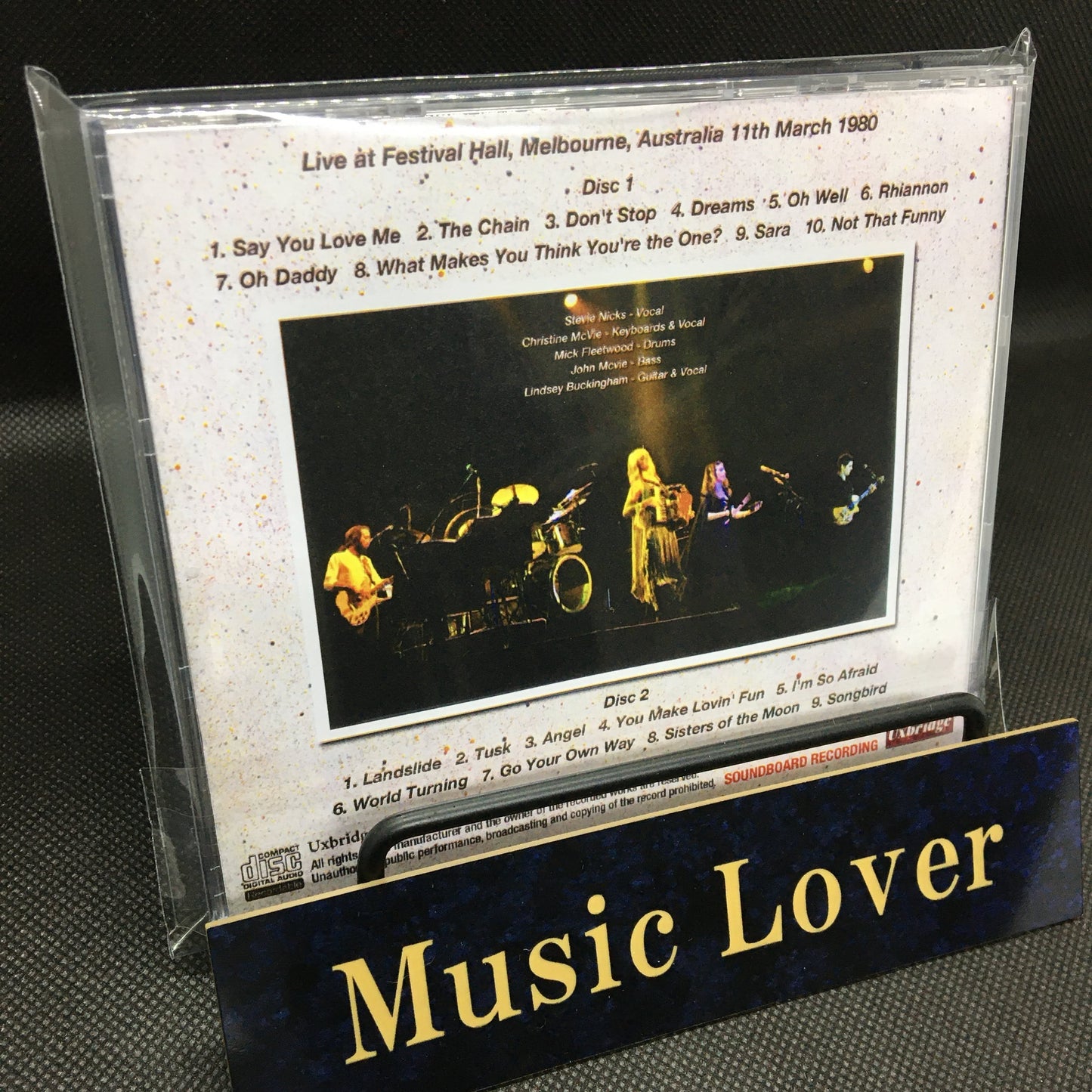 FLEETWOOD MAC / MELBOURNE 1980 1.ª NOCHE CAJA DE SONIDO (2 CD)