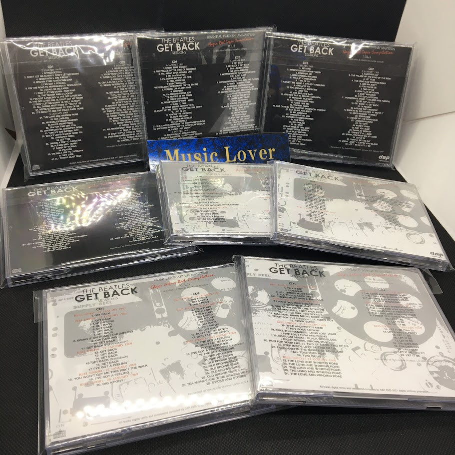 THE BEATLES / GET BACK SESSIONS TWICKENHAM & COMPLETE APPLE MASTERS ＆ ALL THESE YEARS ANTHOLOGY VOL1-8 16 Set (32CD Set)
