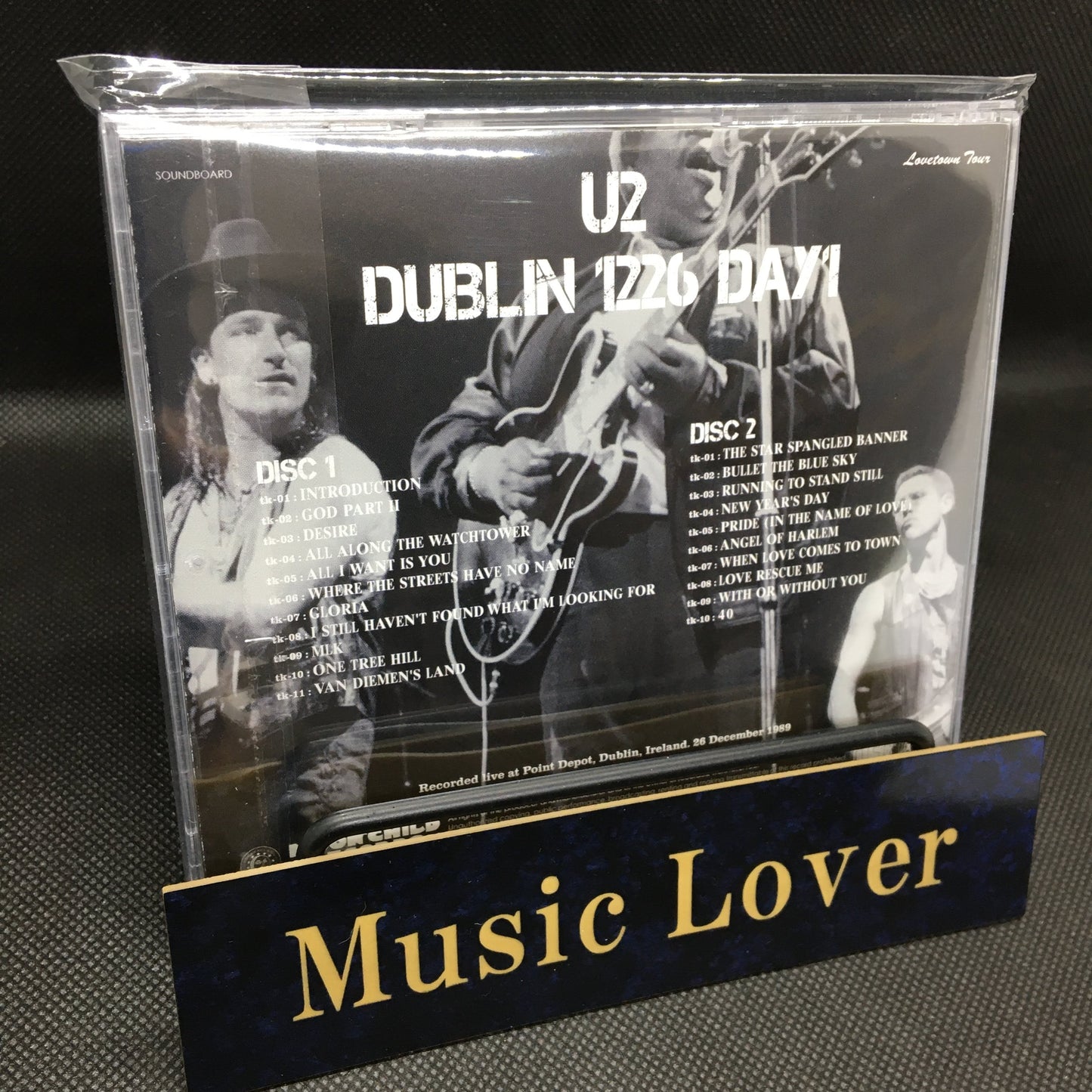U2 / Dublin LOVE COMES TO TOWN TOUR 1989 4 Titles 8CD Set Soundboard Moonchild