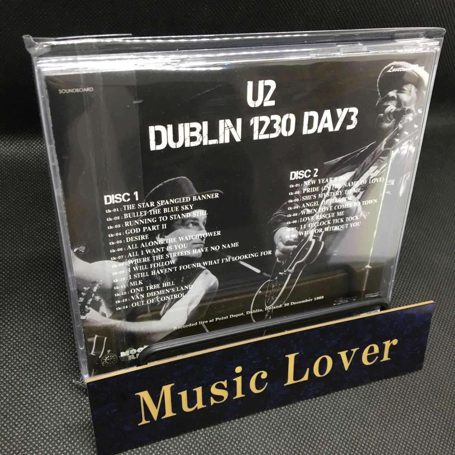 U2 / Dublin LOVE COMES TO TOWN TOUR 1989 4 Titles 8CD Set Soundboard Moonchild