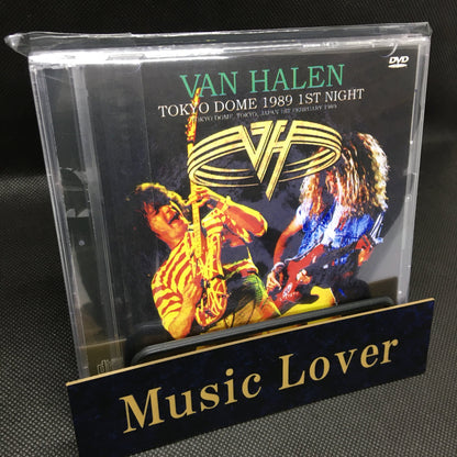 VAN HALEN / TOKYO DOME 1989 1.ª NOCHE CAJA DE SONIDO ESTÉREO (1 CD + 1 DVD)