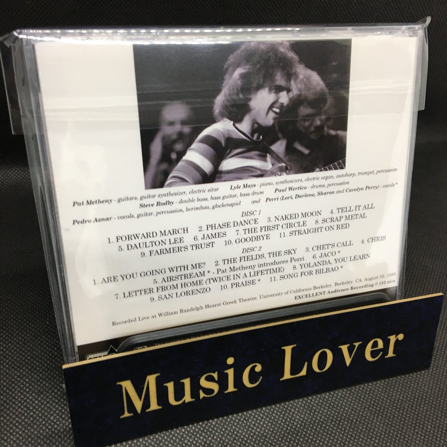 PAT METHENY GROUP / LIVE IN BERKELEY 850802 (2CDR)