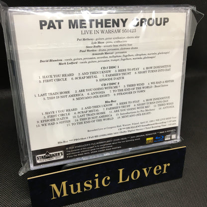 GRUPO PAT METHENY / VIVE EN VARSOVIA 950423 (2 CDR + 1 BDR)