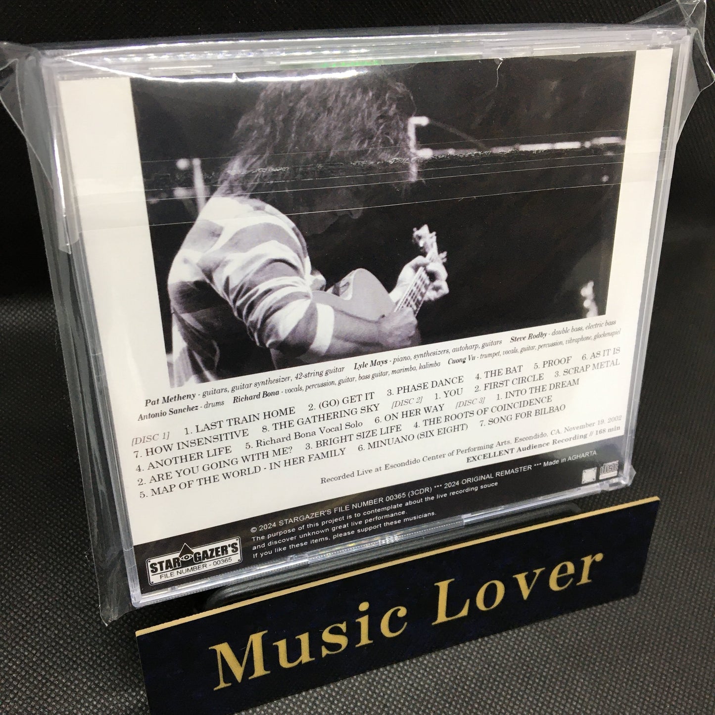 PAT METHENY GROUP / DAL VIVO A ESCONDIDO 021119 (3CDR)