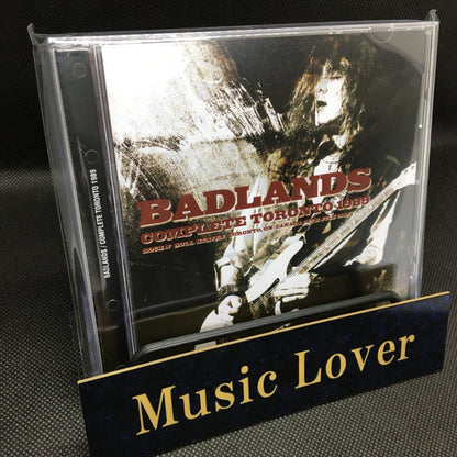 BADLANDS / COMPLETE TORONTO 1989 PRO SHOT (1DVDR)