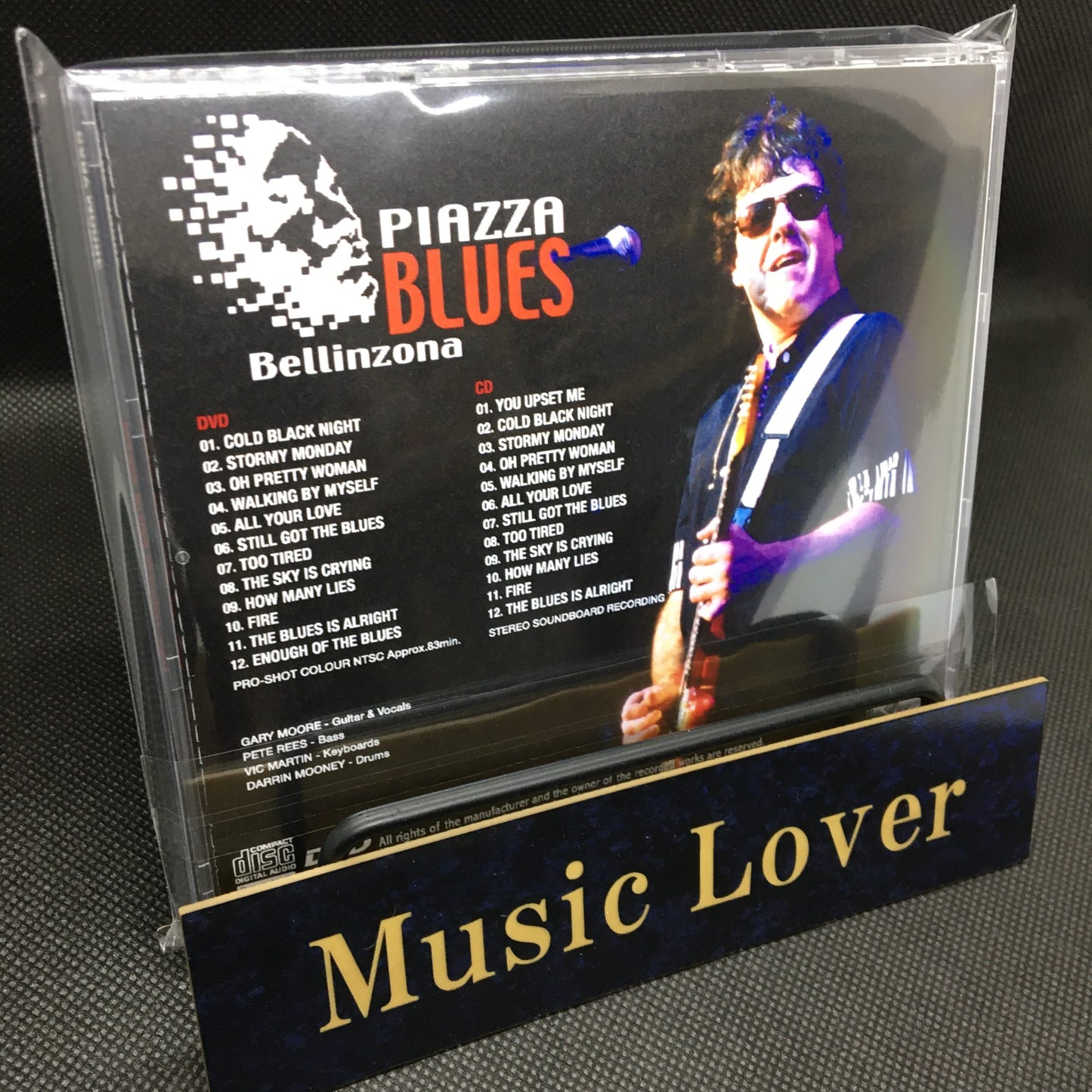 GARY MOORE / PIAZZA BLUES FESTIVAL 2001 (1DVDR+1CDR)