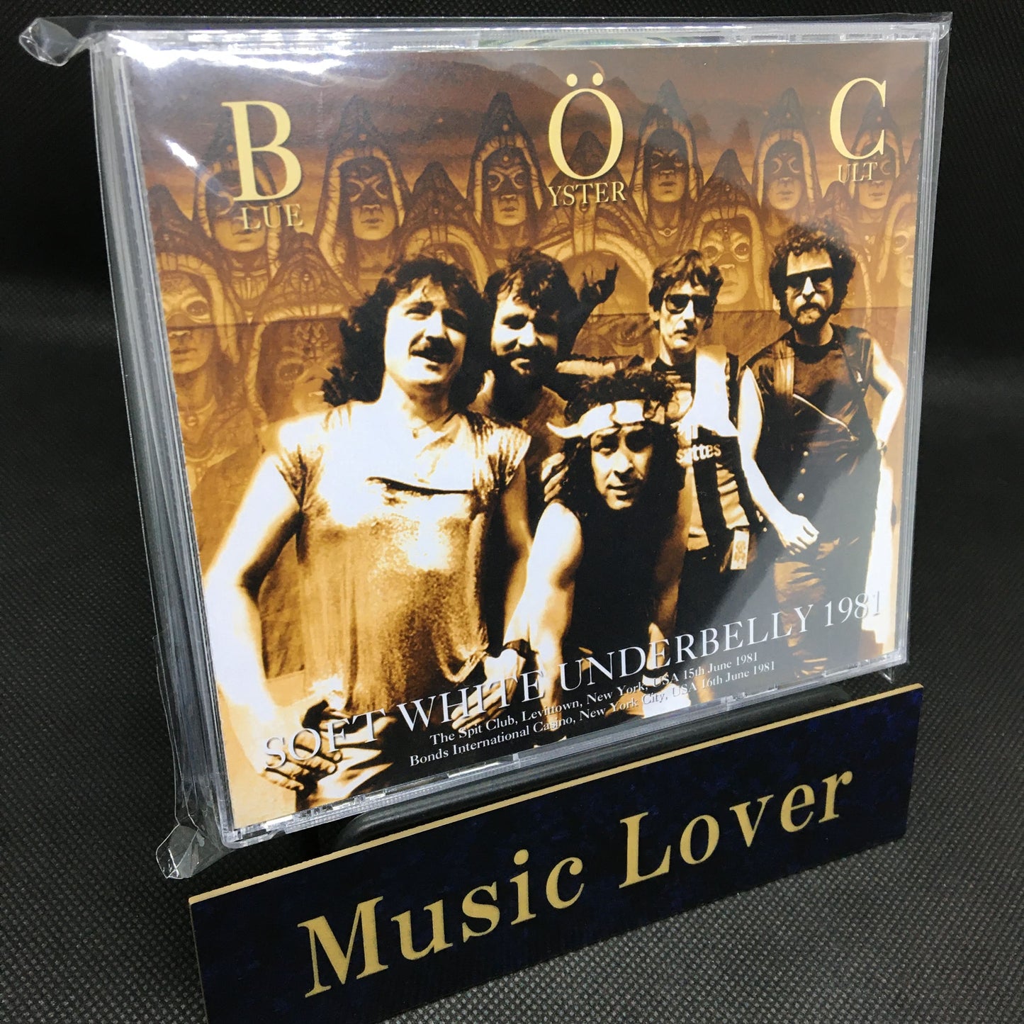 BLUE OYSTER CULT / SOFT WHITE UNDERBELLY 1981 NEW YORK 1981 STEREO SOUNDBOARD (4CDR)