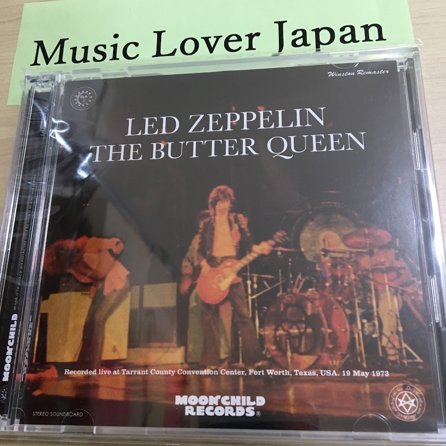 Led Zeppelin / The Butter Queen 1973 2CD Soundboard Moonchild Records