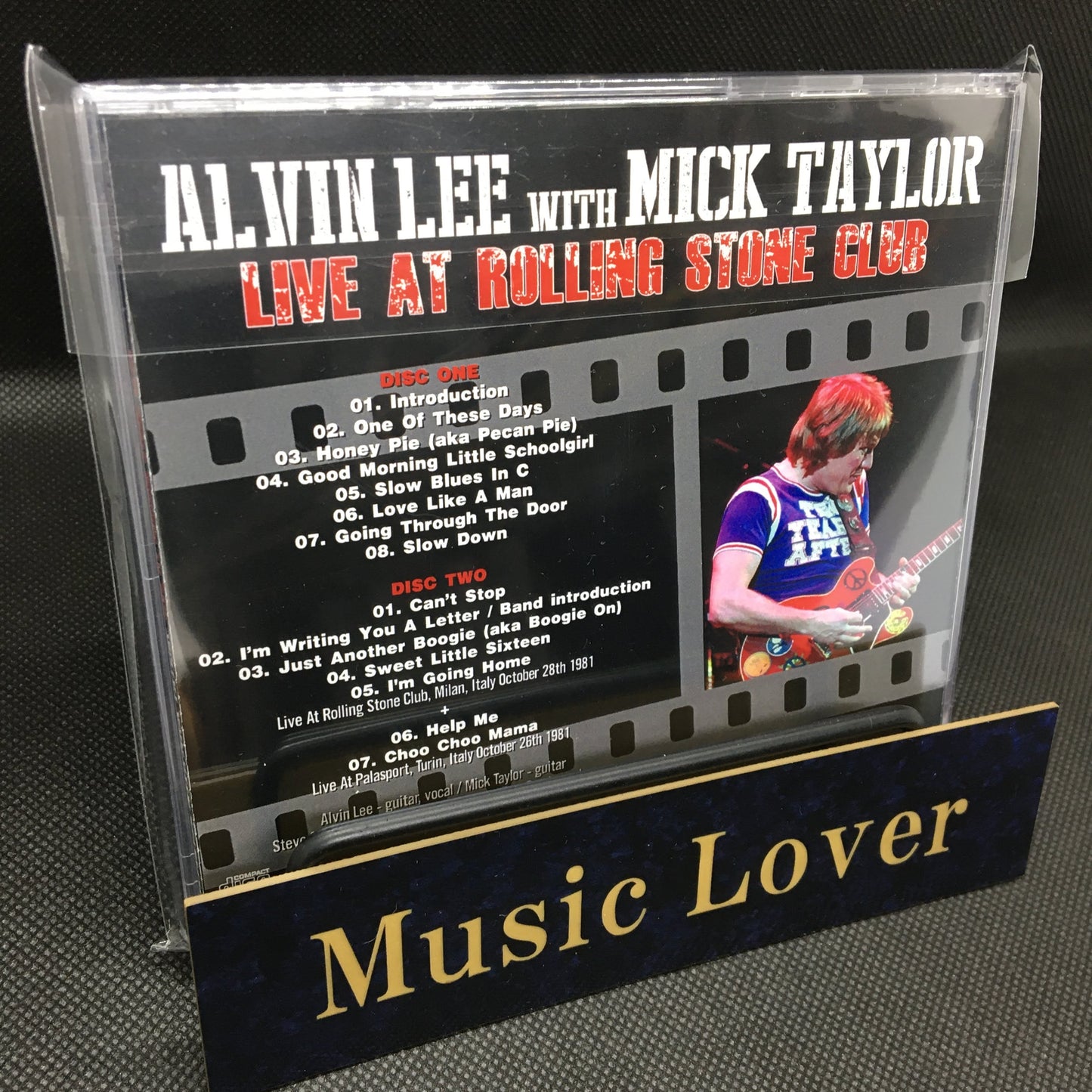 ALVIN LEE WITH MICK TAYLOR / LIVE AT ROLLING STONE CLUB (2CDR)