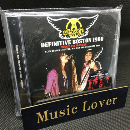 AEROSMITH / DEFINITIVE BOSTON 1980 WCOZ FM MASTER STEREO SOUNDBOARD (1CD)