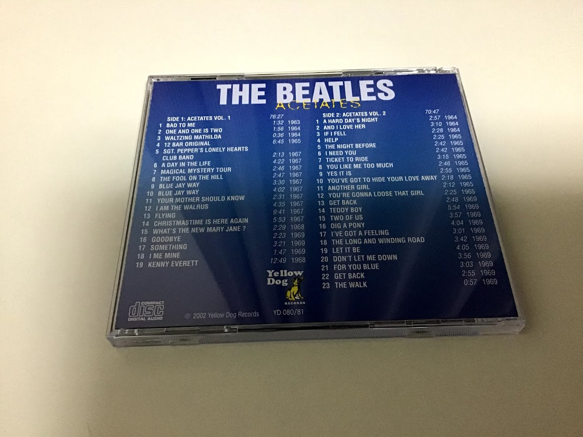 The Beatles Acetates Yellow Dog Live 42 Track CD 2 Discs Set Music Rock Pops F/S