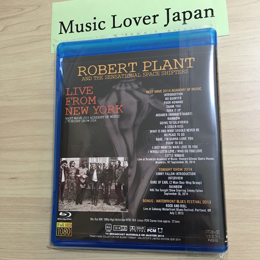 Led Zeppelin Page & Plant 1996 Presentation Japan Tour Blu-ray 8 Discs BDR