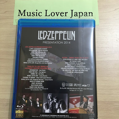 Led Zeppelin Page & Plant 1996 Presentation Japan Tour Blu-ray 8 Discs BDR