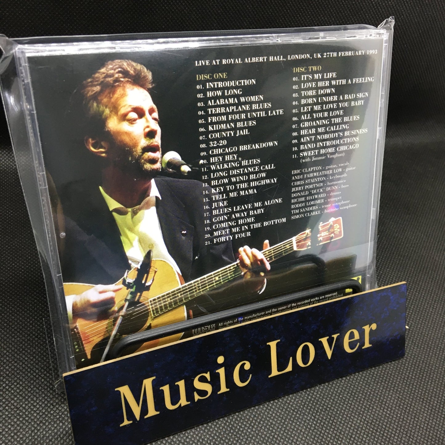 ERIC CLAPTON / ROYAL ALBERT HALL 1993 6TH NIGHT (2CD)