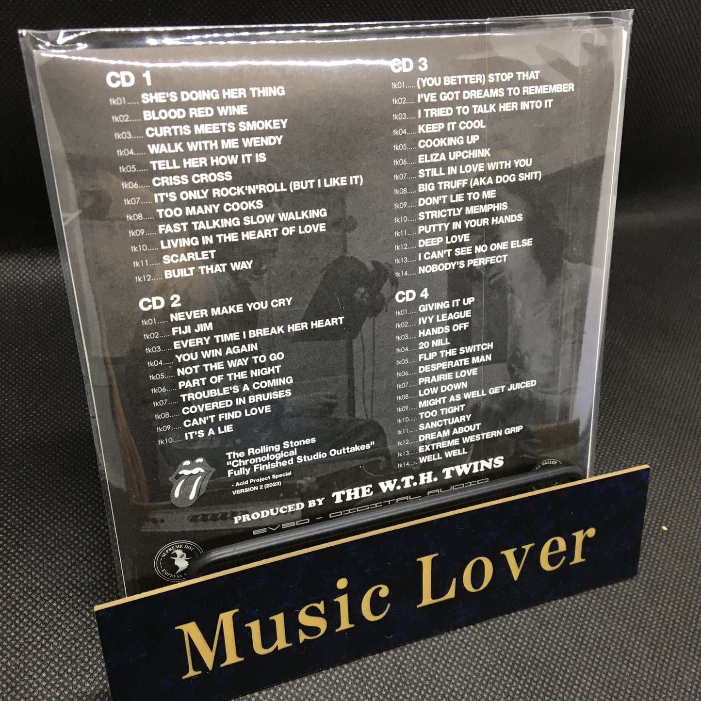 THE ROLLING STONES / Chronological Fully Finished Studio Outtakes Acid Project Special Version 2 2023 (4CD)