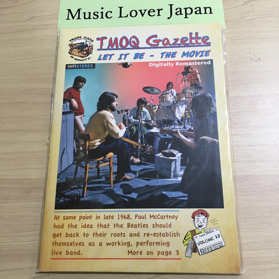 The Beatles Let It Be The Movie 1992 1CD 1DVD 33 Tracks TMOQ Gazette HMC