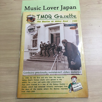 The Beatles At Abbey Road 1983 TMOQ Gazette 1CD 1DVD 61 Tacks HMC