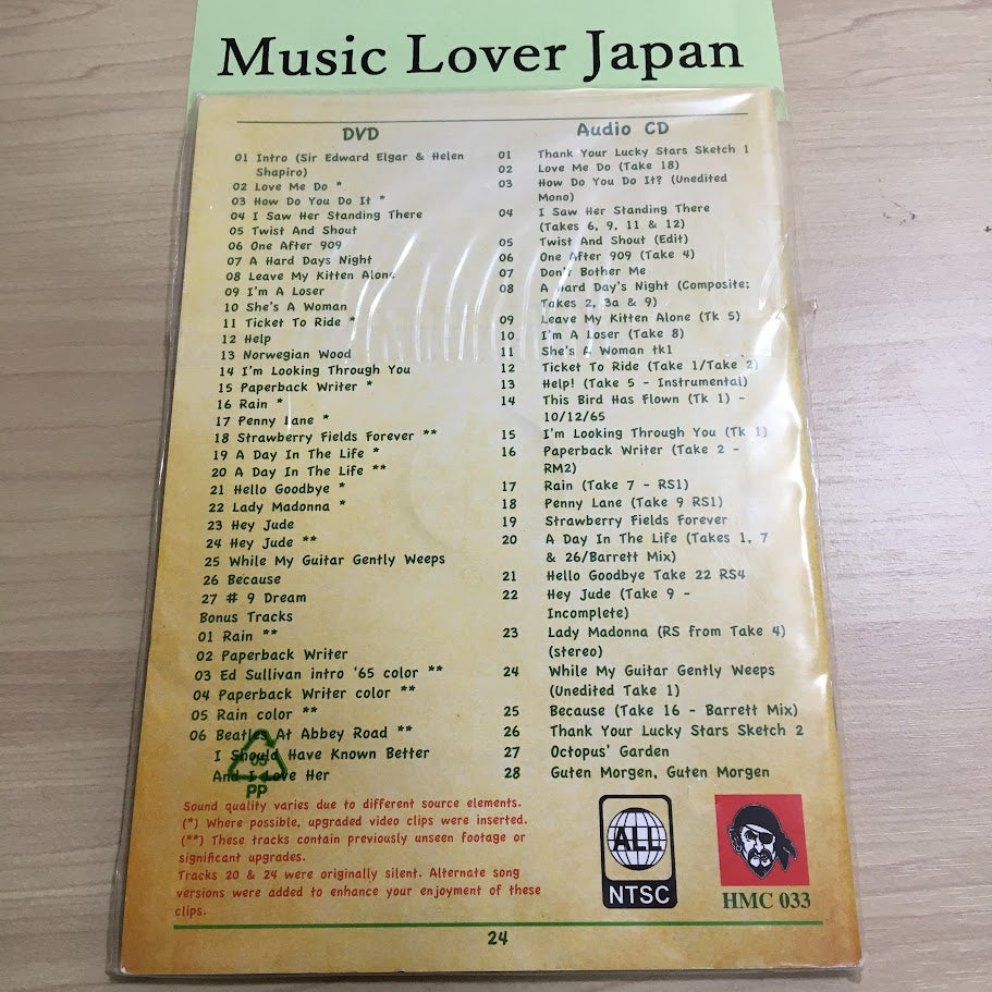 The Beatles At Abbey Road 1983 TMOQ Gazette 1CD 1DVD 61 Tacks HMC