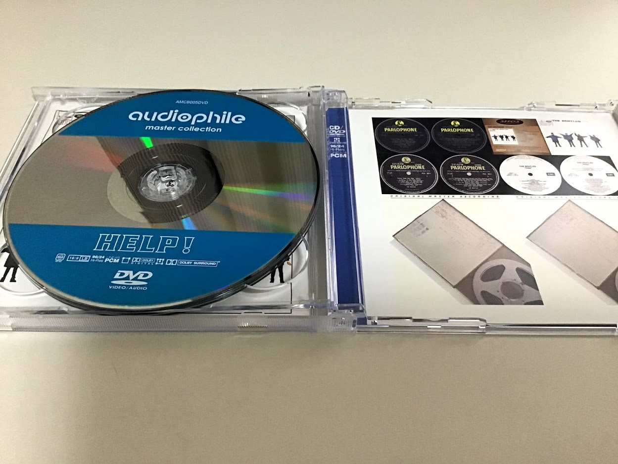 The Beatles HELP! Audiophile Master Collection 1CD 1DVD Set Music Rock Pops