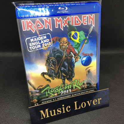 Iron Maiden Rock In Rio Brazil Maiden England Tour 2013 Blu-ray 1BDR