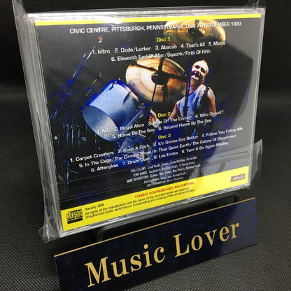 GENESIS / PITTSBURGH 1983 SOUNDBOARD (3CDR)