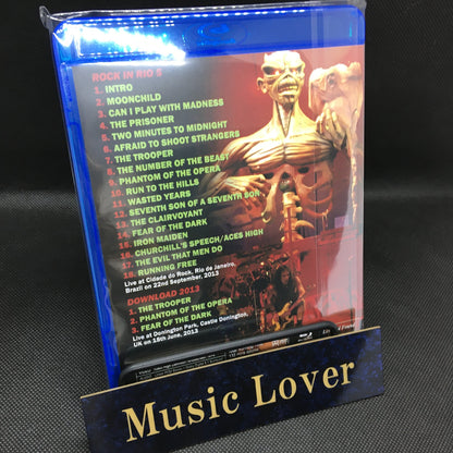 Iron Maiden Rock In Rio Brazil Maiden England Tour 2013 Blu-ray 1BDR