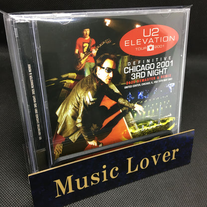 U2 / DEFINITIVE CHICAGO 2001 3ª NOTTE 2025 RIMASTER &amp; REMIX (2CD)