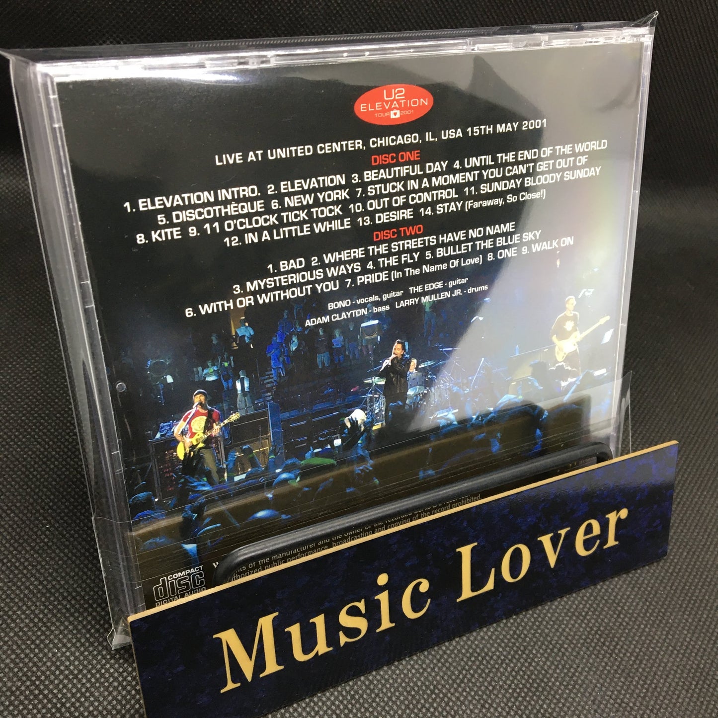U2 / DEFINITIVE CHICAGO 2001 3ª NOTTE 2025 RIMASTER &amp; REMIX (2CD)